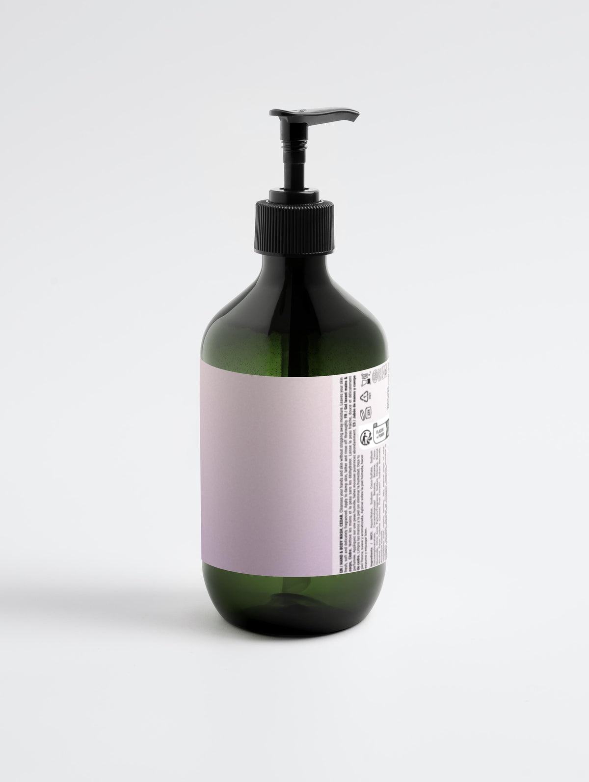 Hand & Body Wash, Peppermint & Dark Cedar
