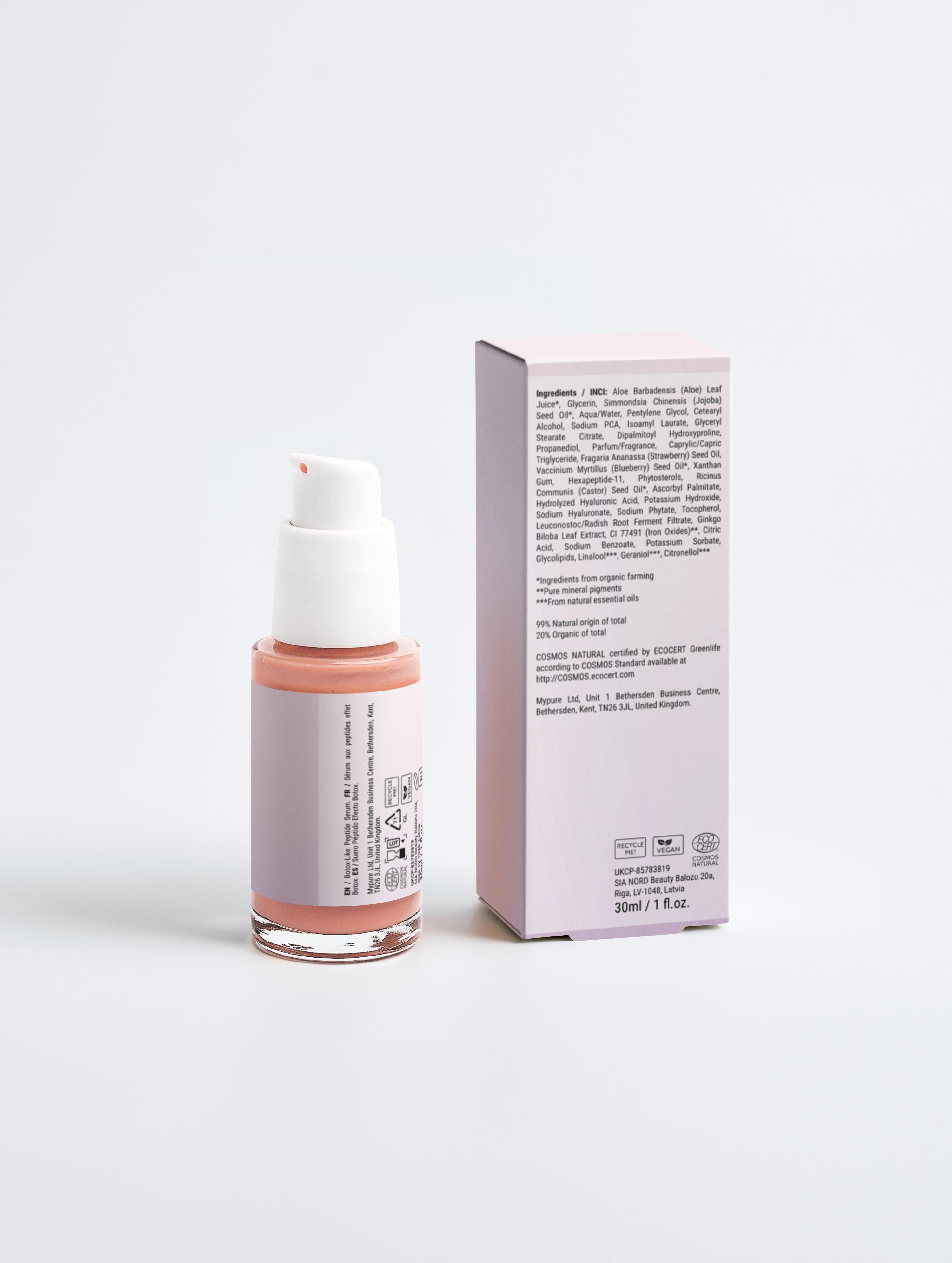 Botox-Like Peptide Serum