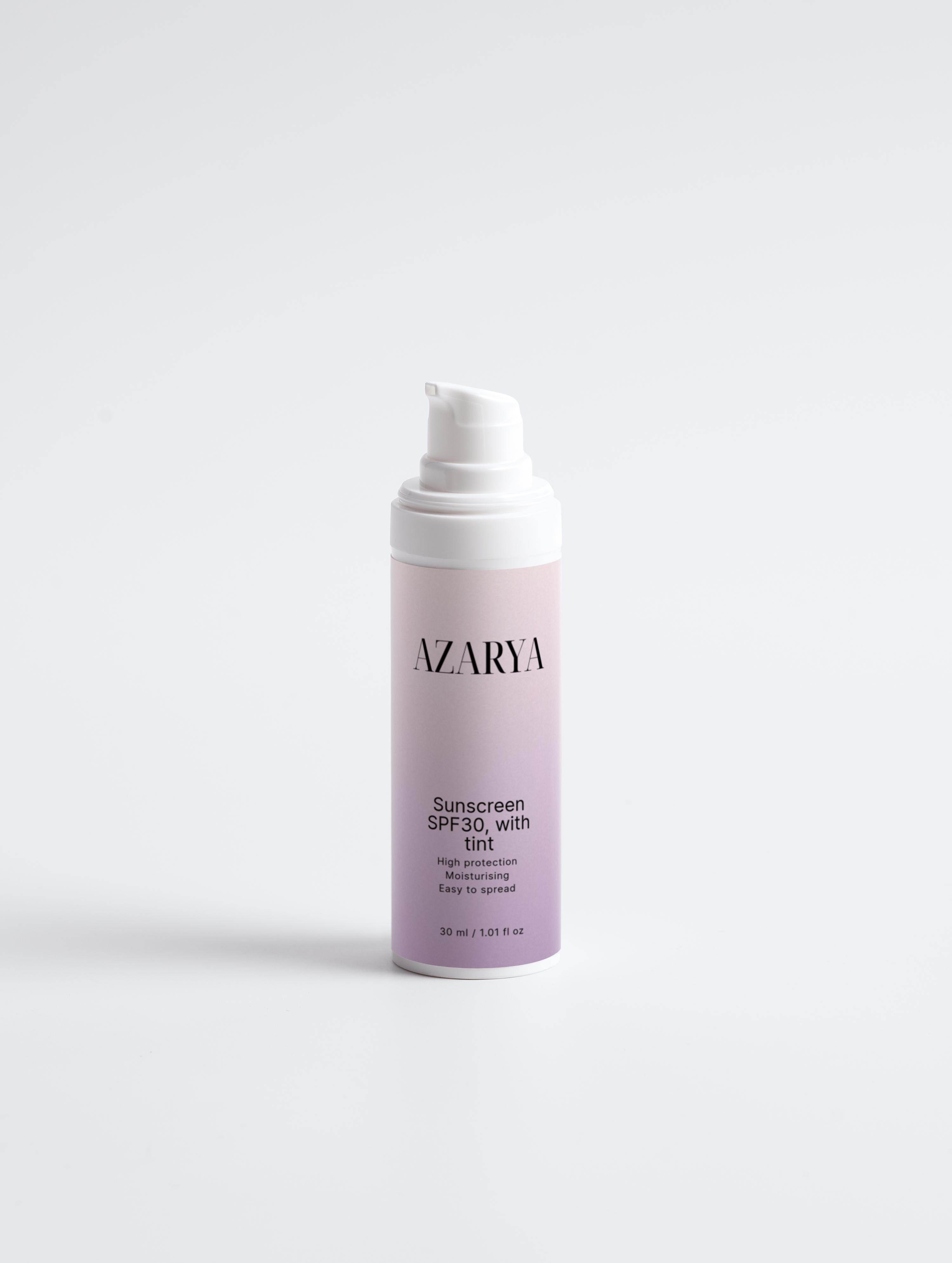 Sunscreen SPF30, with tint